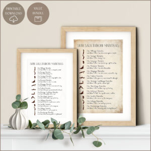 Sun Salutation Mantras